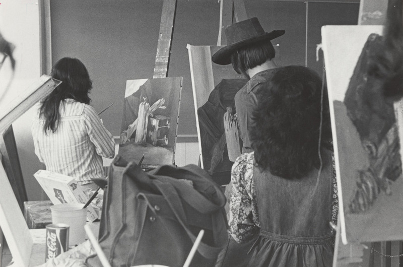 Students Painting
