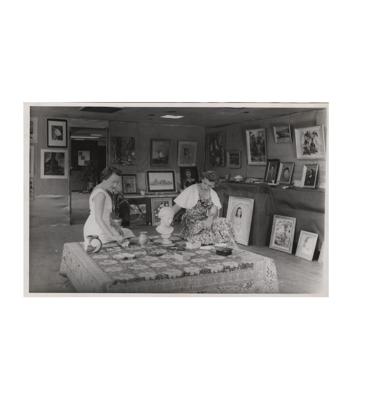 Norma Hamilton and Virginia Sneed
