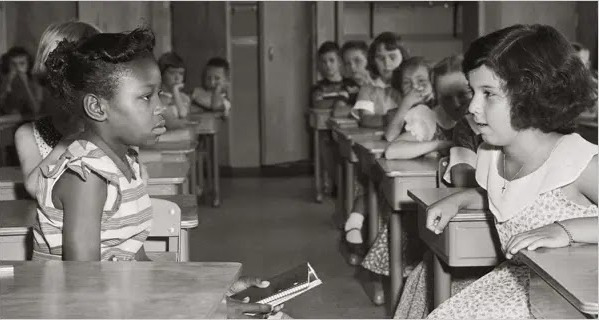 First Day of Desegregation at Fort Myer Elementary School