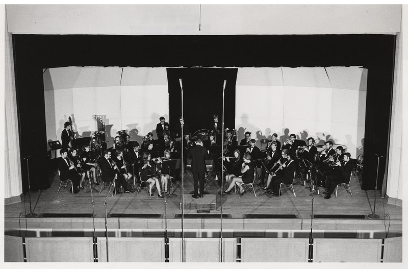 Robert Fager Conducting the Old Dominion University Orchestra 1970