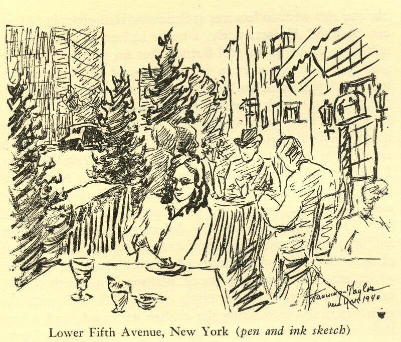 Bertha Fanning Taylor Art Sketch 3