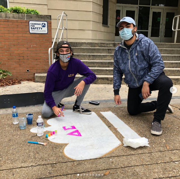 Students prepare for homecoming social distancing style
