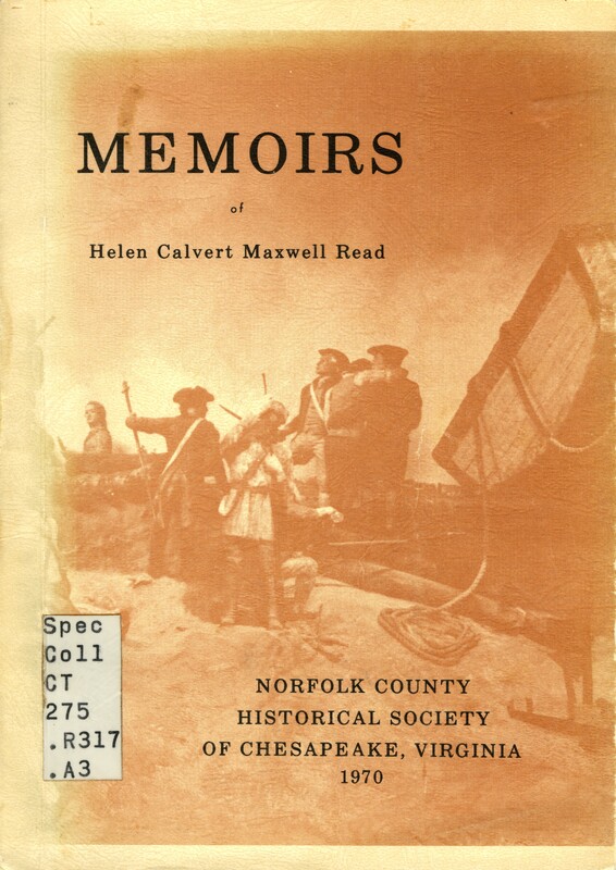 Helen Calvert Maxwell Read Cover