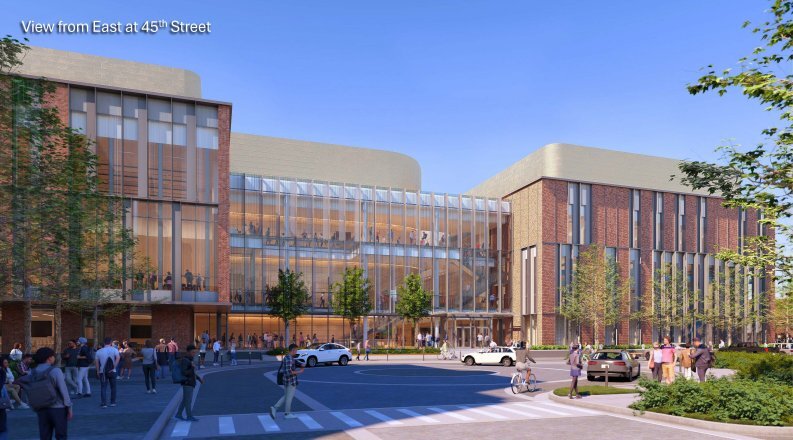 Rendering of Engineering and Arts Building