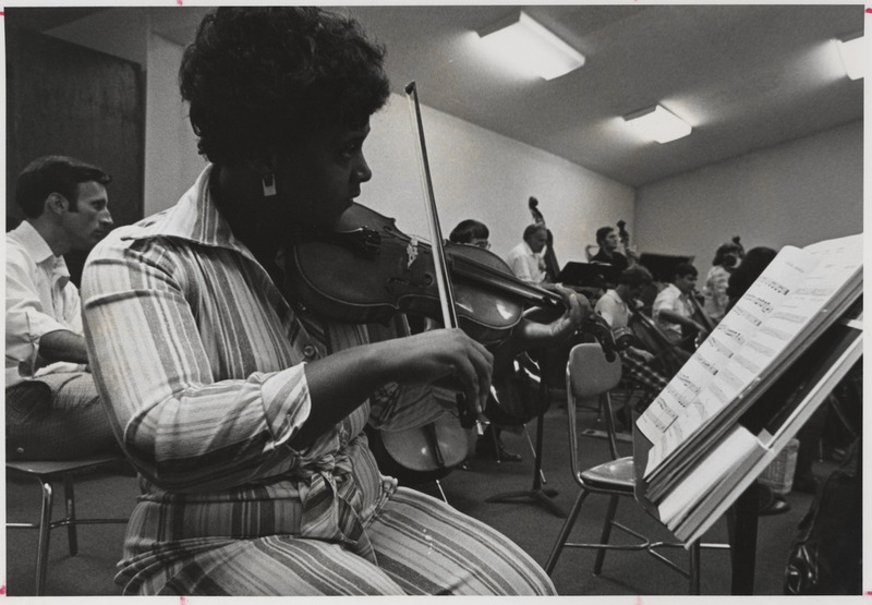 ODU Orchestra Rehearsal