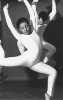 Dancers in White Bodysuits