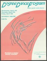 Degree Dance Program Poster