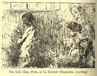 Bertha Fanning Taylor Art Sketch