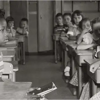 First Day of Desegregation at Fort Myer Elementary School