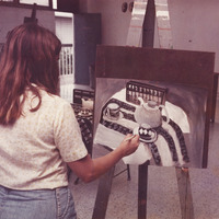 Art Student Painting Still-Life